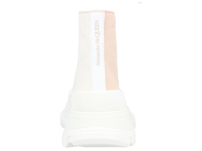 Botas Tread Slick 'Blanco Gris' de Alexander McQueen Rosa - vista 3