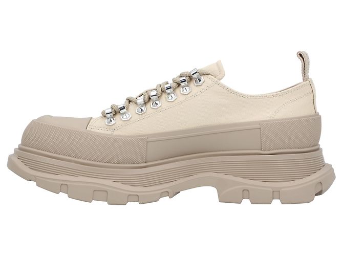 Sneaker Tread Alexander McQueen 'Beige' Marrone - vista 2