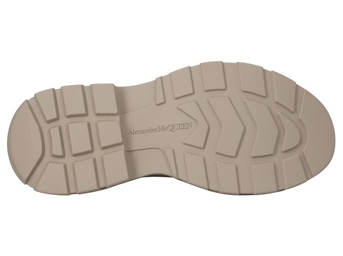 Sneaker Tread Alexander McQueen 'Beige' Marrone - vista 4