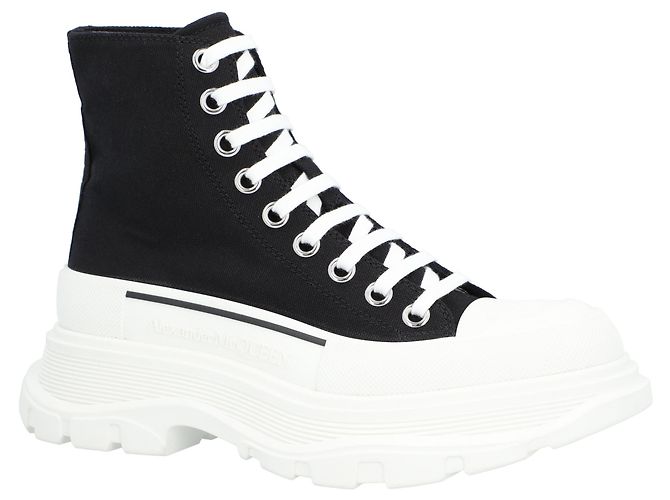 Botas Tread Slick 'Negro' de Alexander McQueen - vista 5