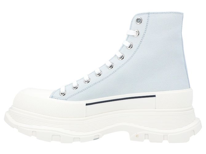 Alexander McQueen Tread Slick Boots 'Light Blue' - view 2
