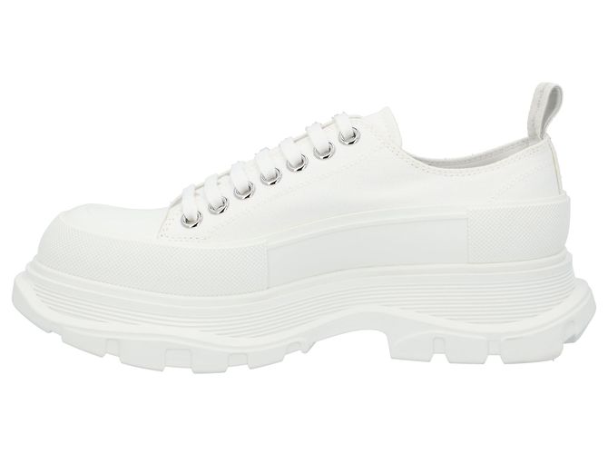 Alexander McQueen Tread Low Bianco - vista 2