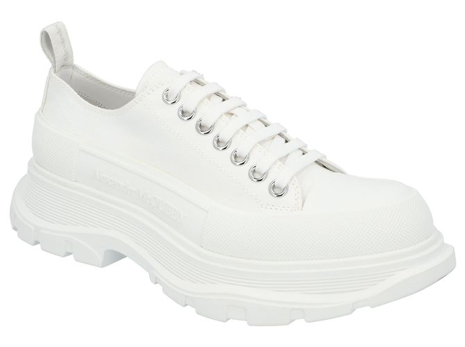 Alexander McQueen Tread Low Bianco - vista 5