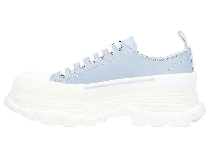 Sneaker Tread Alexander McQueen 'Blu Navy Grigio' - vista 2