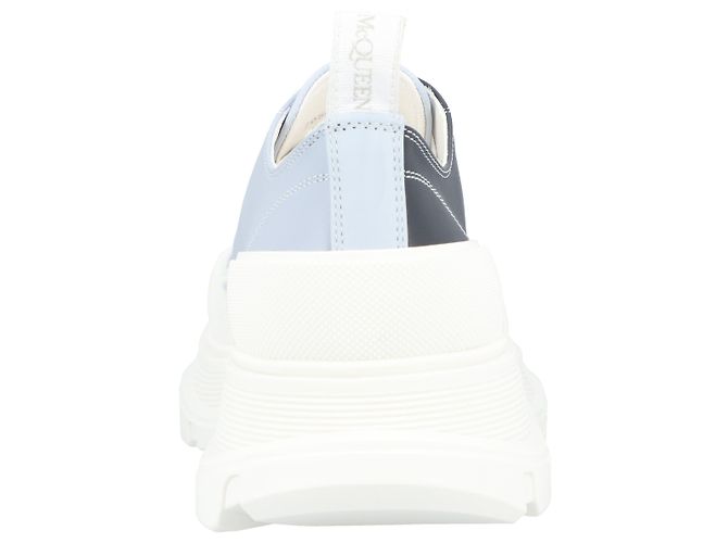 Sneaker Tread Alexander McQueen 'Blu Navy Grigio' - vista 3