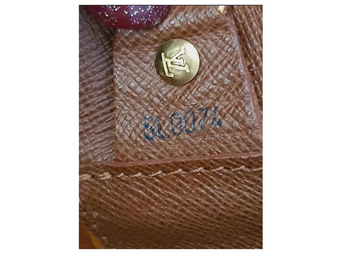Borsa a spalla Louis Vuitton Salsa Monogram Canvas GM Marrone Cammello - vista 17
