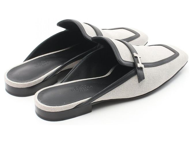 Hermès Scarpe in tessuto di pelle groovy di Hermes - vista 2