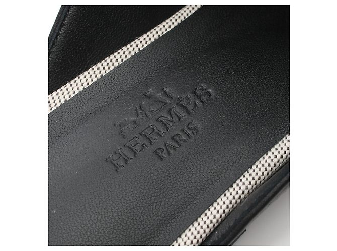 Hermès Scarpe in tessuto di pelle groovy di Hermes - vista 5