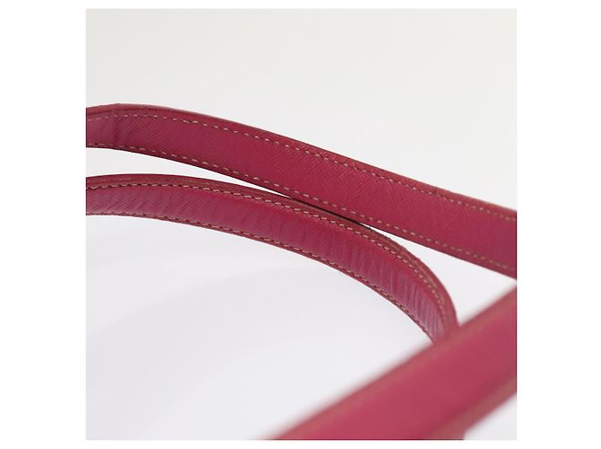 PRADA Borsa a mano in nylon rosa Auth bs18106 - vista 8