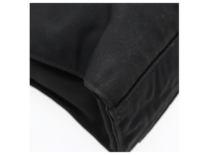 Borsa a spalla GUCCI in nylon nero 001 3283 Auth ep5000 - vista 17