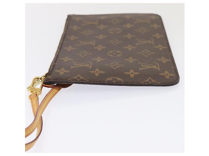 LOUIS VUITTON Monogram Neverfull MM Pouch Zubehör Pouch LV Auth 89659 Monogramm - Ansicht 4