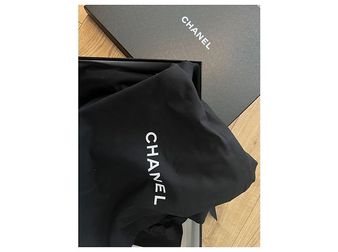 Botas de lluvia de goma con logo CC Chanel FW 2022 Negro - vista 2