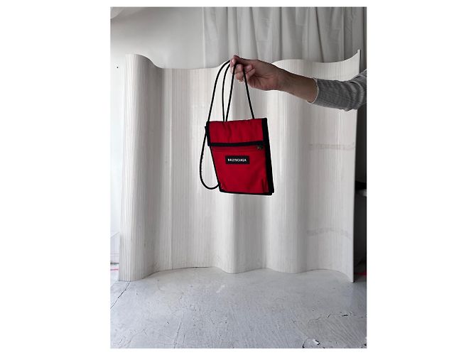 Pochette Explorer Rossa Balenciaga Nero - vista 3