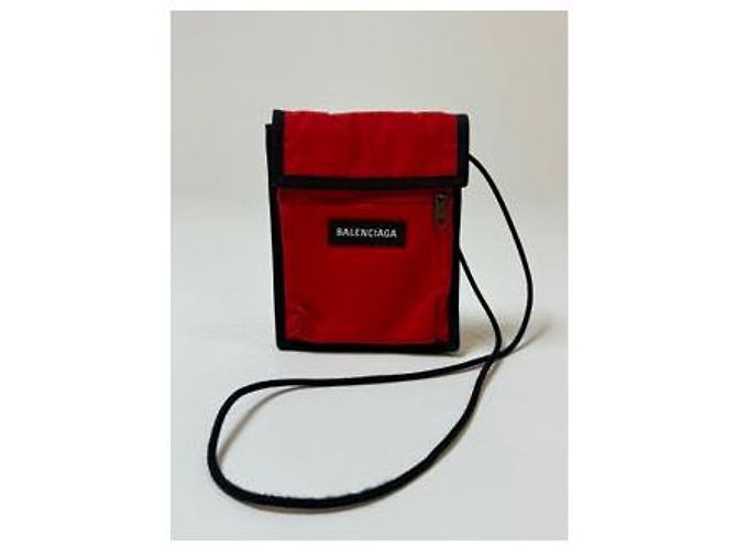 Pochette Explorer Rossa Balenciaga Nero - vista 5