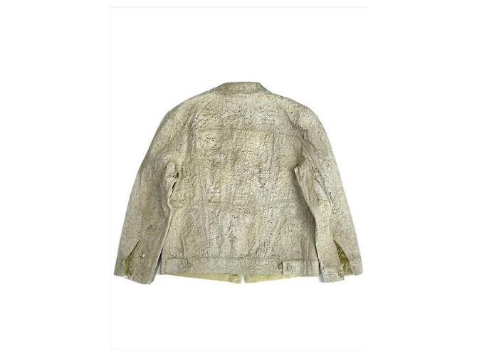 Chaqueta pintada de cocodrilo edición limitada Givenchy SS21 Blanco - vista 8