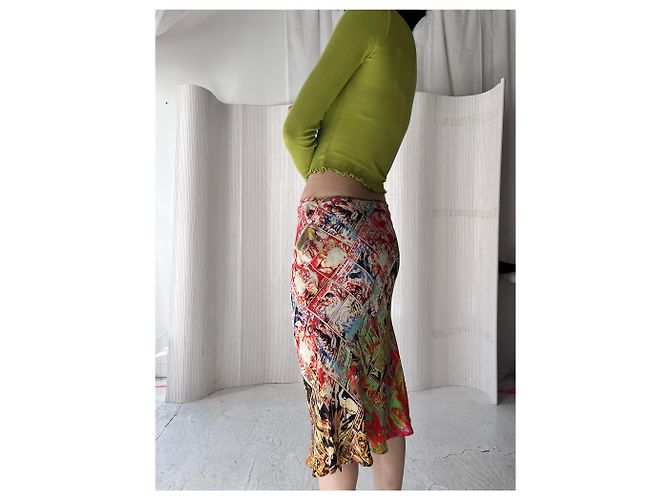 Falda Pop Art de Jean Paul Gaultier Multicolor - vista 6