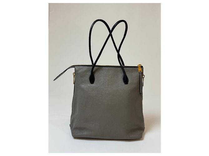 Miu Miu Vitello Daino Borsa con Cerniera Nero - vista 4