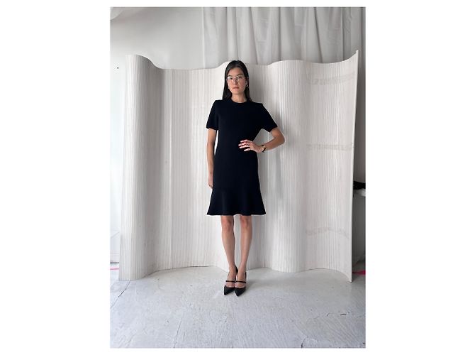 Balenciaga Seidenmischung Rüschendress - Ansicht 2