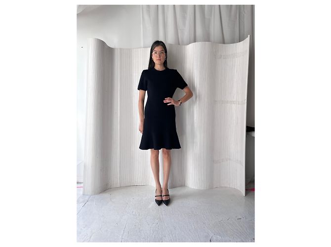 Balenciaga Seidenmischung Rüschendress - Ansicht 3