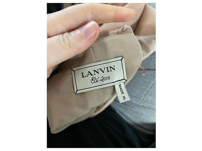 Bermuda Lanvin em algodão nude Marrom Bege - vista 6