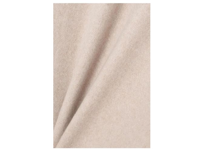 Autre Marque Abrigo de lana Tamuna y bufanda Bouguessa Beige - vista 4