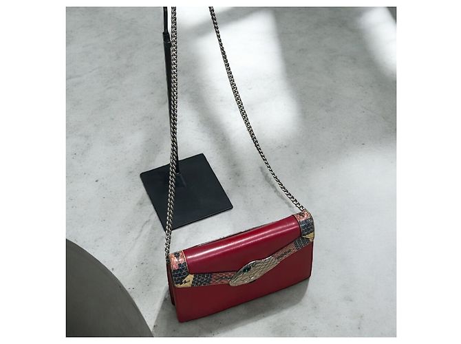 Borsa a tracolla Lilith rossa Gucci Rosso - vista 10