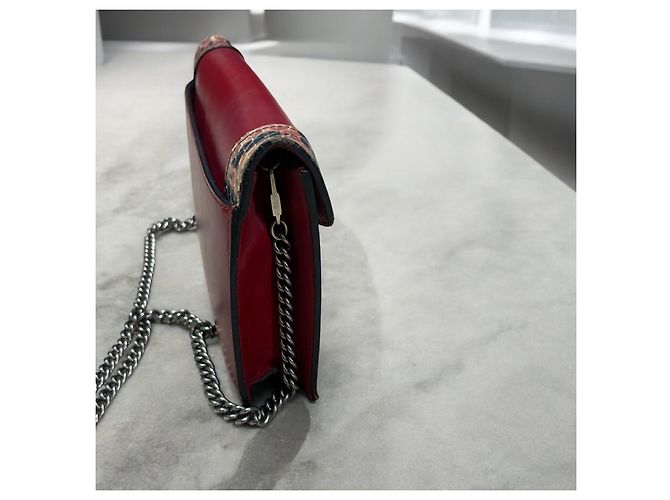 Borsa a tracolla Lilith rossa Gucci Rosso - vista 12