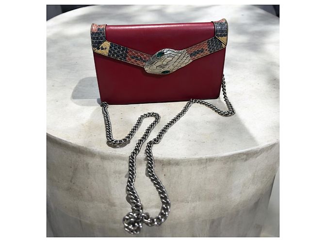 Borsa a tracolla Lilith rossa Gucci Rosso - vista 2