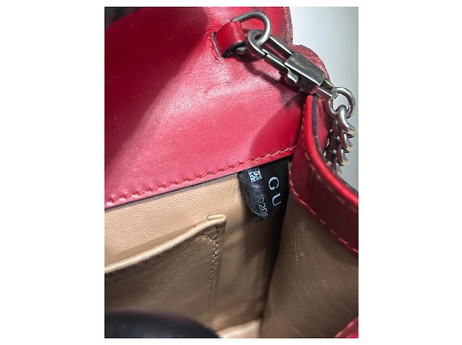Borsa a tracolla Lilith rossa Gucci Rosso - vista 9