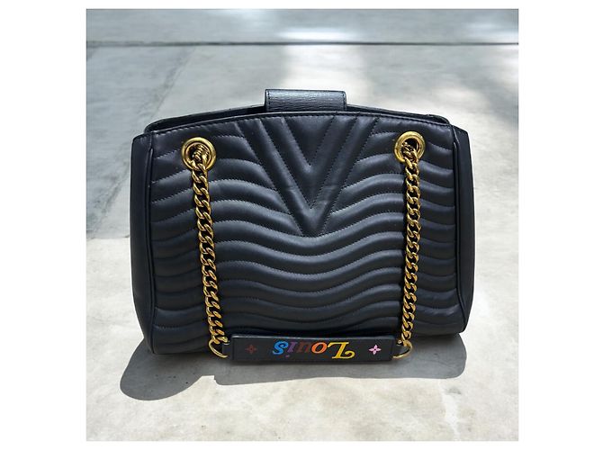 Borsa a Spalla New Wave di Louis Vuitton Nero Multicolore - vista 2