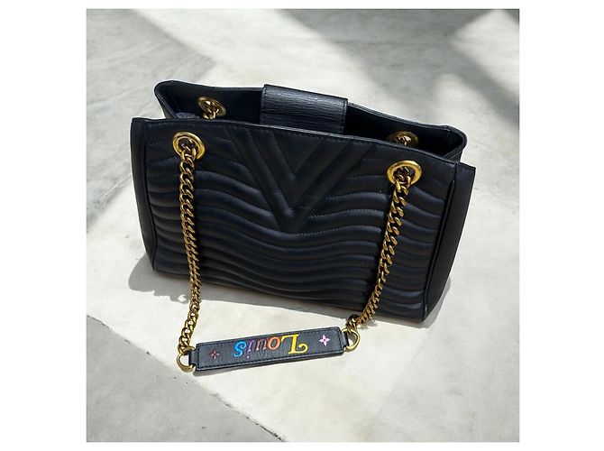 Borsa a Spalla New Wave di Louis Vuitton Nero Multicolore - vista 3