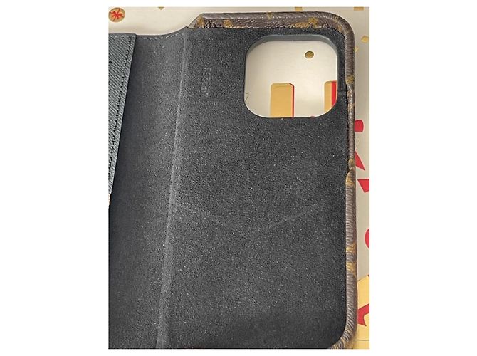 Louis Vuitton cover per iPhone Marrone - vista 6