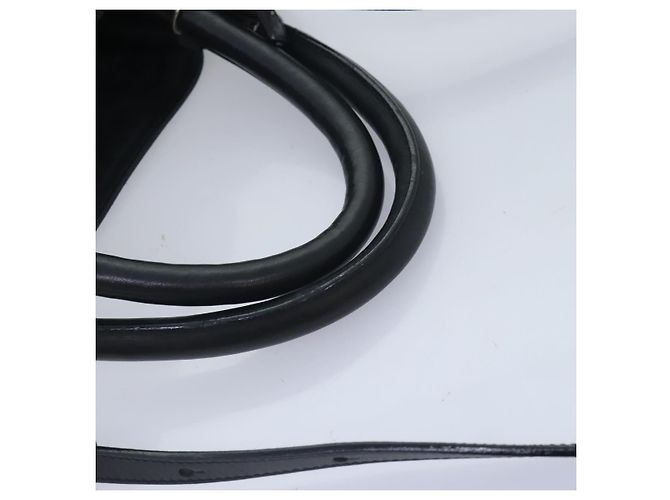 Chloé Borsa a mano in pelle Chloe Victoria 2 vie nera Auth am6849 - vista 7