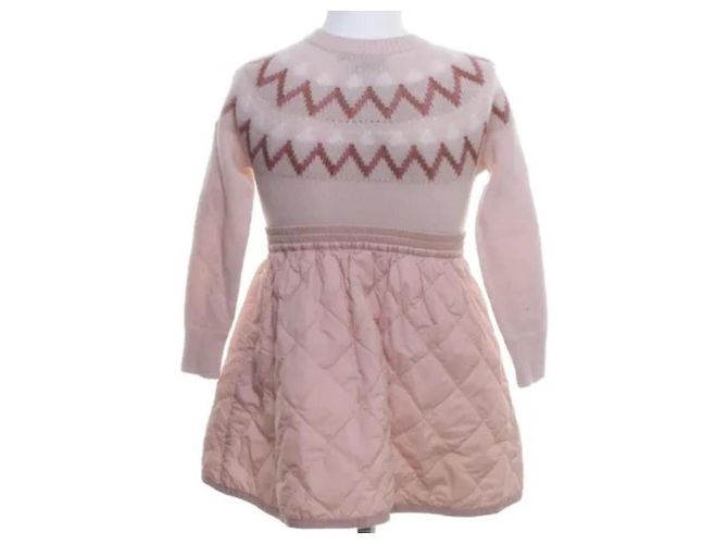 Moncler Wollkleid Rosa Mädchen 4 Jahre Pink - Ansicht 2