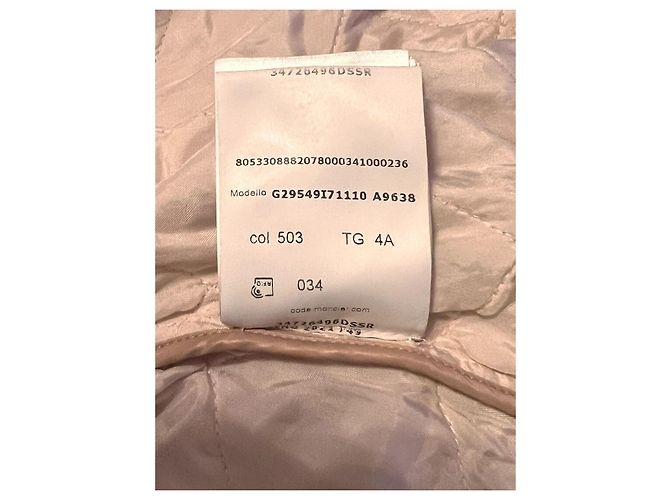 Moncler Wollkleid Rosa Mädchen 4 Jahre Pink - Ansicht 7