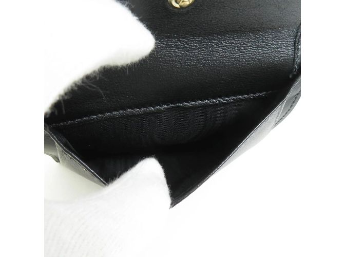 Billetera plegable Valentino Garavani Negro - vista 4