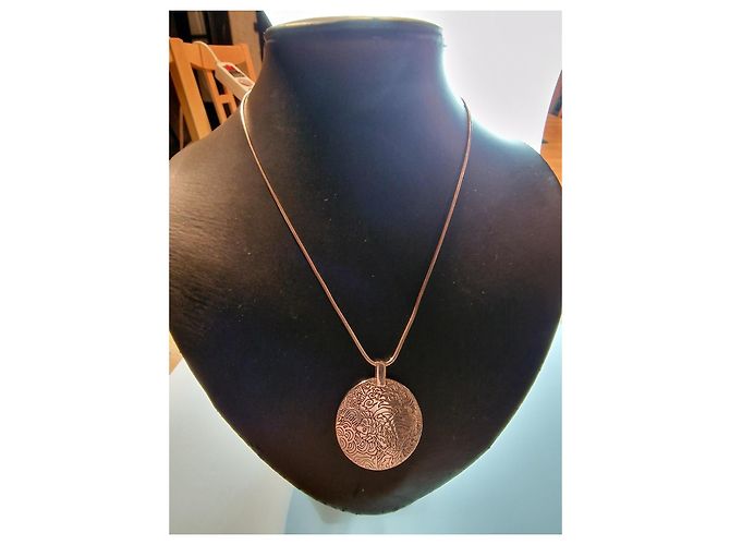 Collana pendente Kenzo Koi in argento massiccio 925 - vista 2