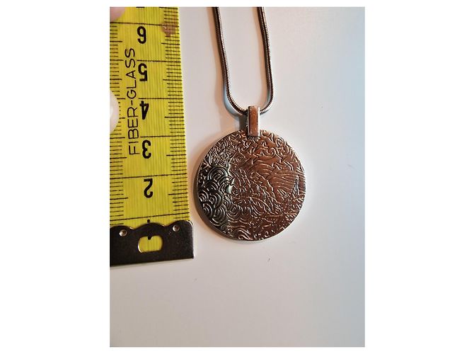 Collana pendente Kenzo Koi in argento massiccio 925 - vista 4