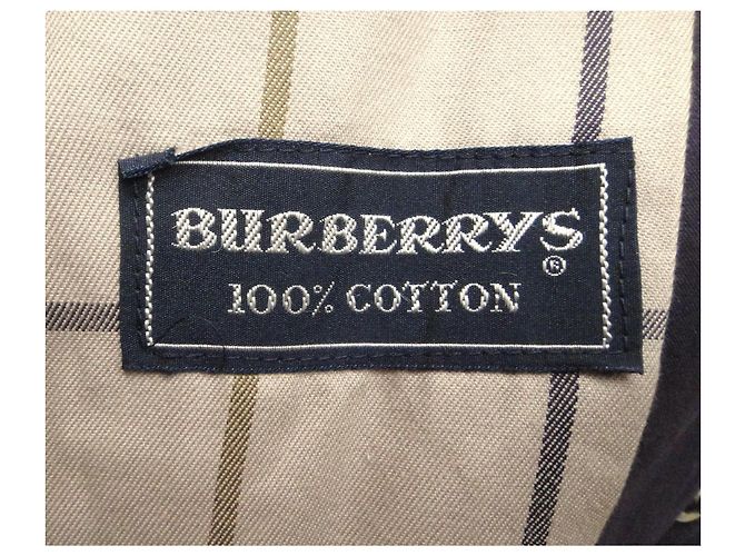 Abrigo impermeable Burberry de gabardina de algodón morado Morado oscuro - vista 6