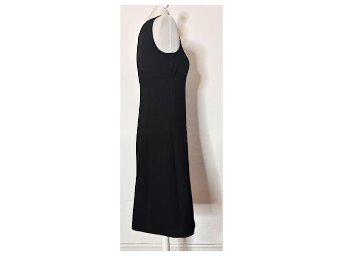 Prada abito con cabochon e strass Nero - vista 8