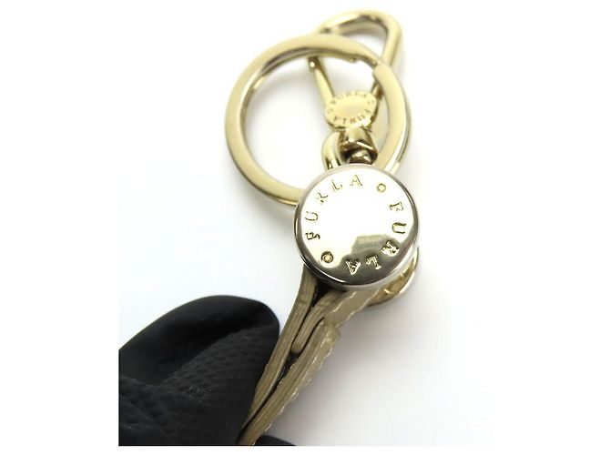 Portachiavi in metallo di pelle Furla - vista 3