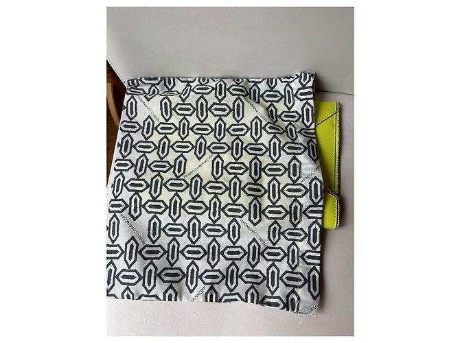 Clutch Rebecca Minkoff in pelle verde mela - vista 8