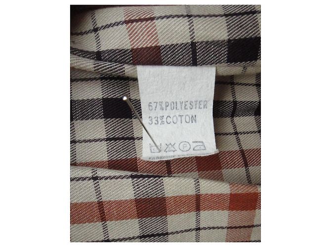 Autre Marque Impermeabile in gabardine di cotone beige uomo - vista 4
