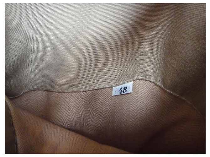 Autre Marque Impermeabile in gabardine di cotone beige uomo - vista 5