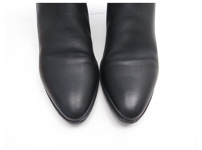 STIVALI CHELSEA WEST SAINT LAURENT 549214 ANFIBI 37 SCARPE NERE - vista 4
