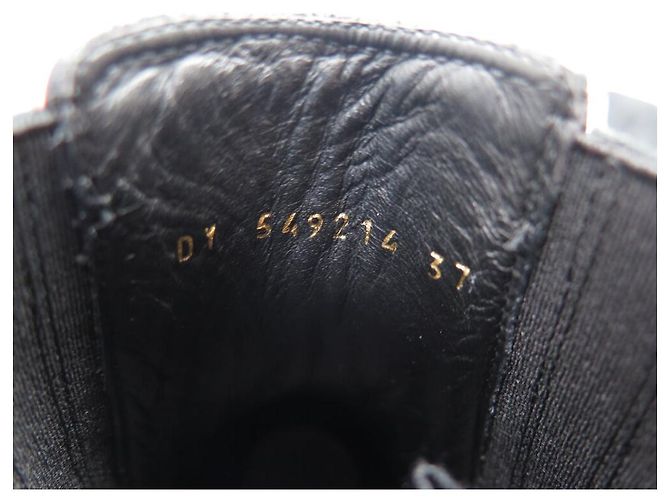 STIVALI CHELSEA WEST SAINT LAURENT 549214 ANFIBI 37 SCARPE NERE - vista 9