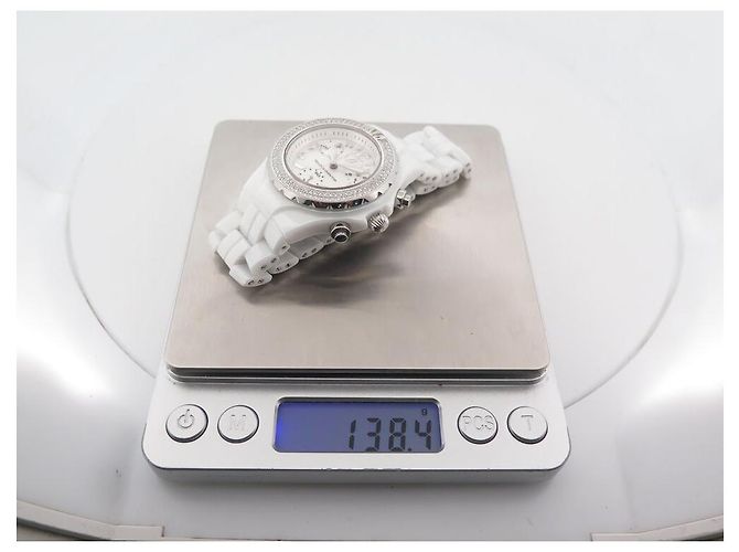 TECHNOMARINE TECHNODIAMOND WEISSE KERAMIK DTC55C 39MM QUARZ UHR Weiß - Ansicht 7