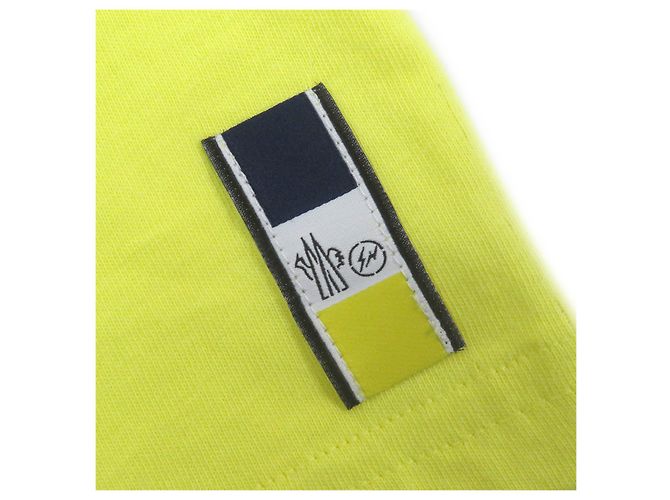 Moncler Genius MAGLIA Camiseta Amarilla S Amarillo - vista 5