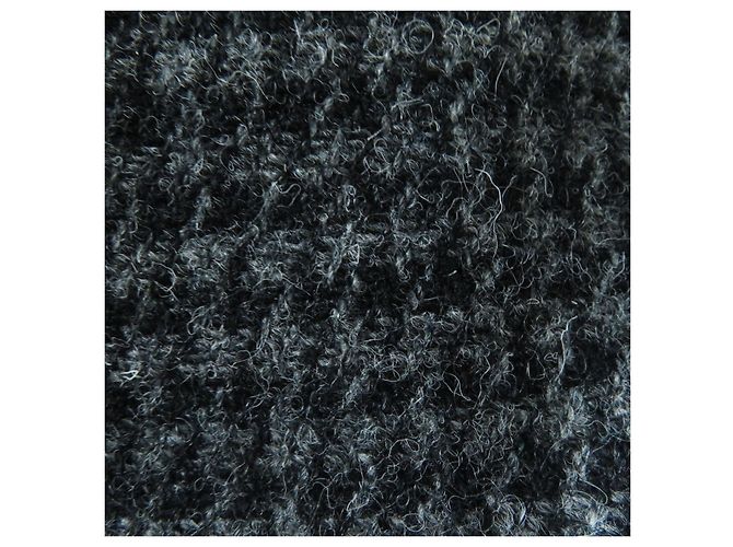 Chanel Woll-Tweed-Hose COCO Mark Grau 36 Braun - Ansicht 7