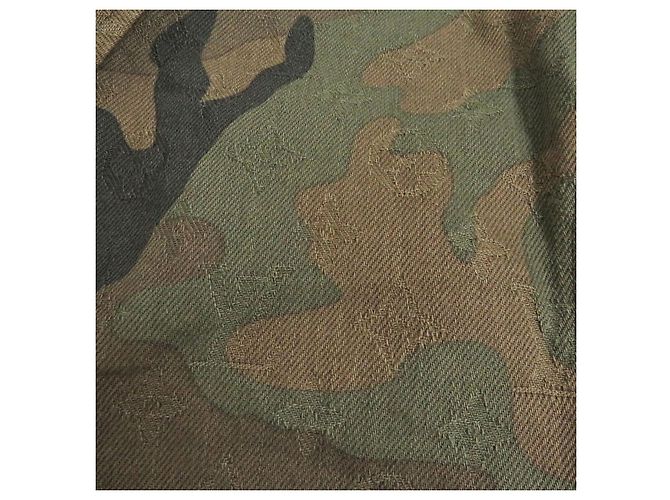 Louis Vuitton x Supreme Monogram Camouflage Jeansjacke - vista 5